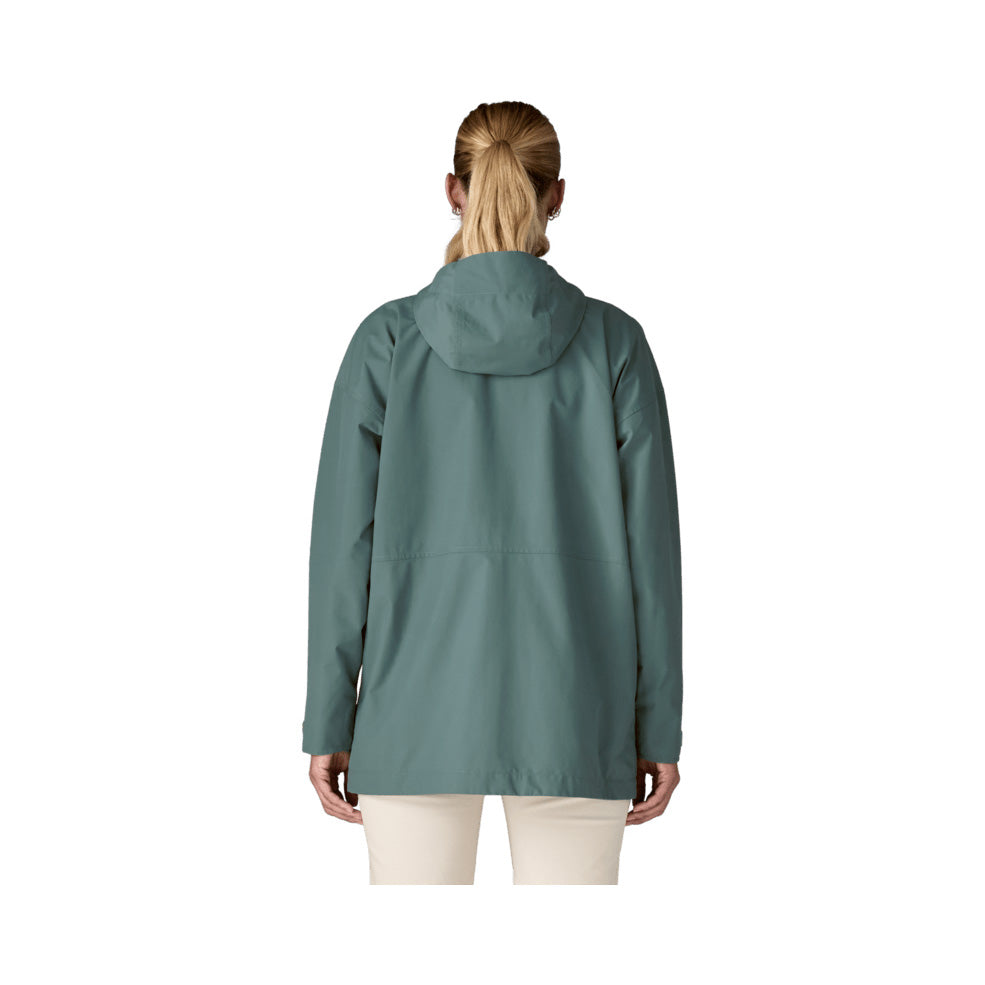 Outdoor Everyday Rain Jkt W, Blue Sage