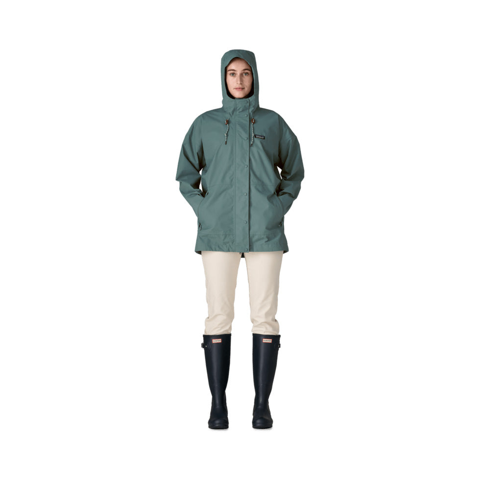 Outdoor Everyday Rain Jkt W, Blue Sage