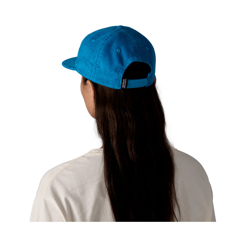 Corduroy Cap, Kaleido Flowers Shore Blue