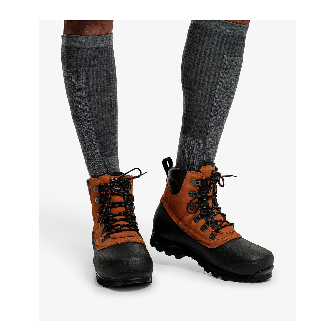 Tjakke II Trekking Boot Mid, Dark Almond