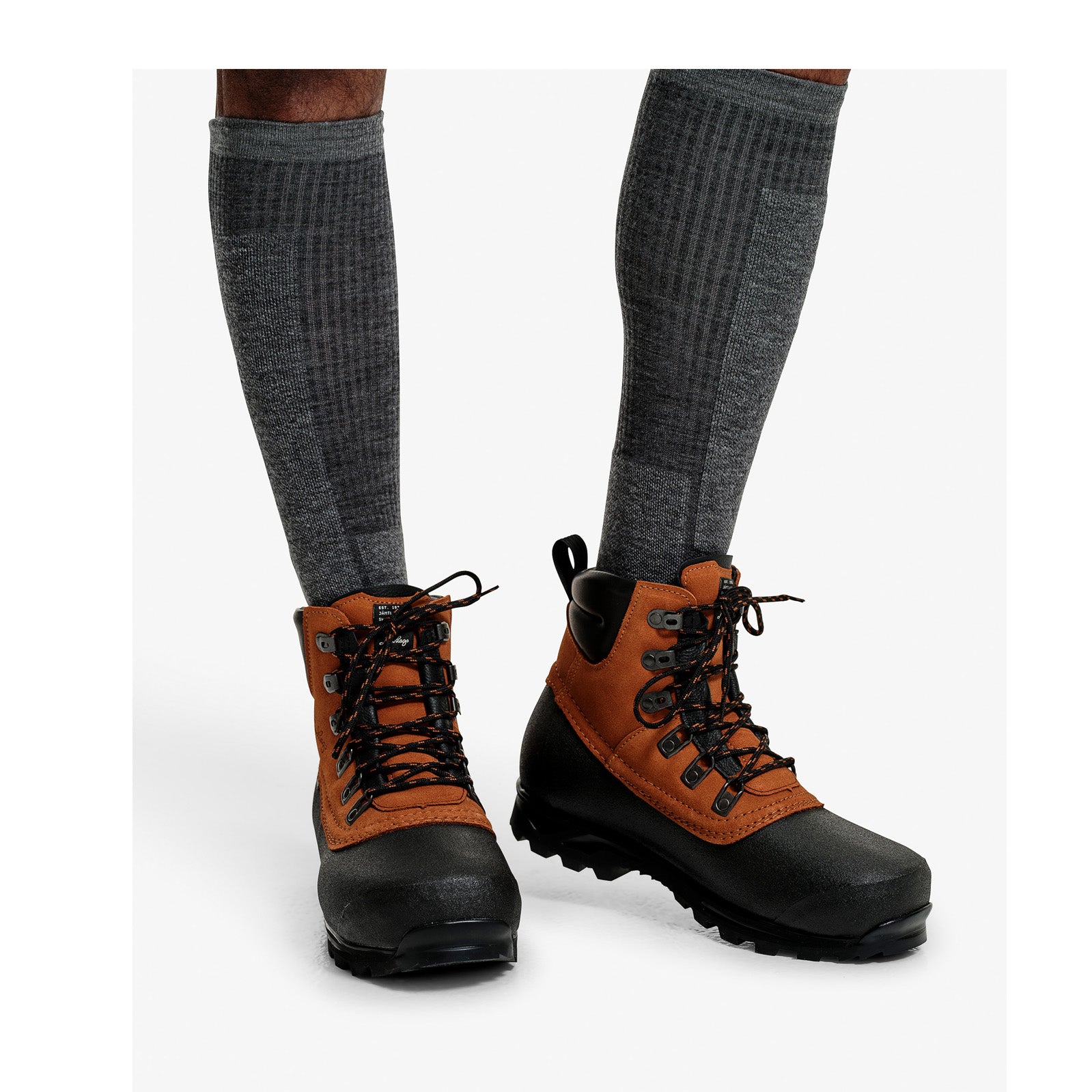 Tjakke II Trekking Boot Mid, Dark Almond