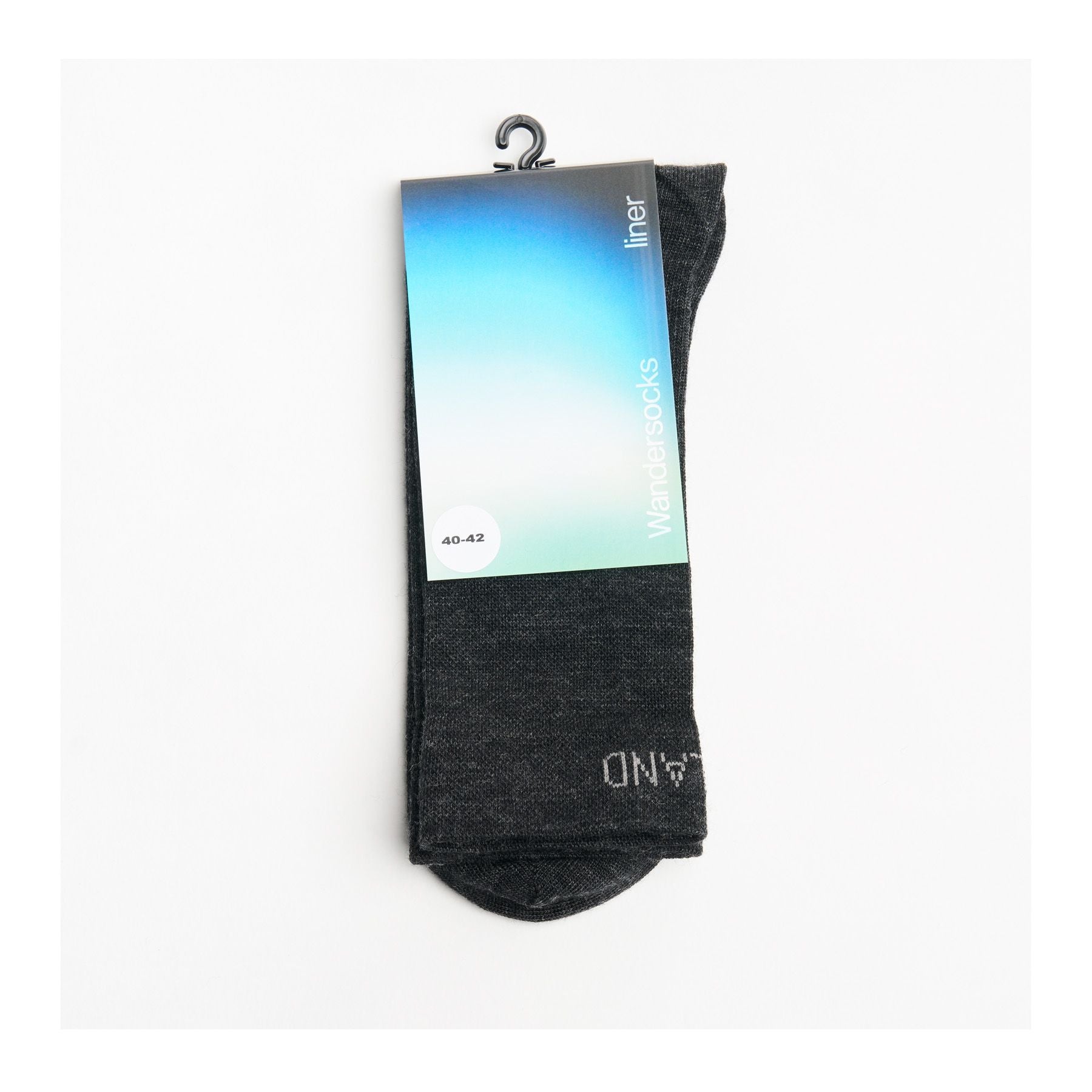 Wandersocks Liner, Black grey