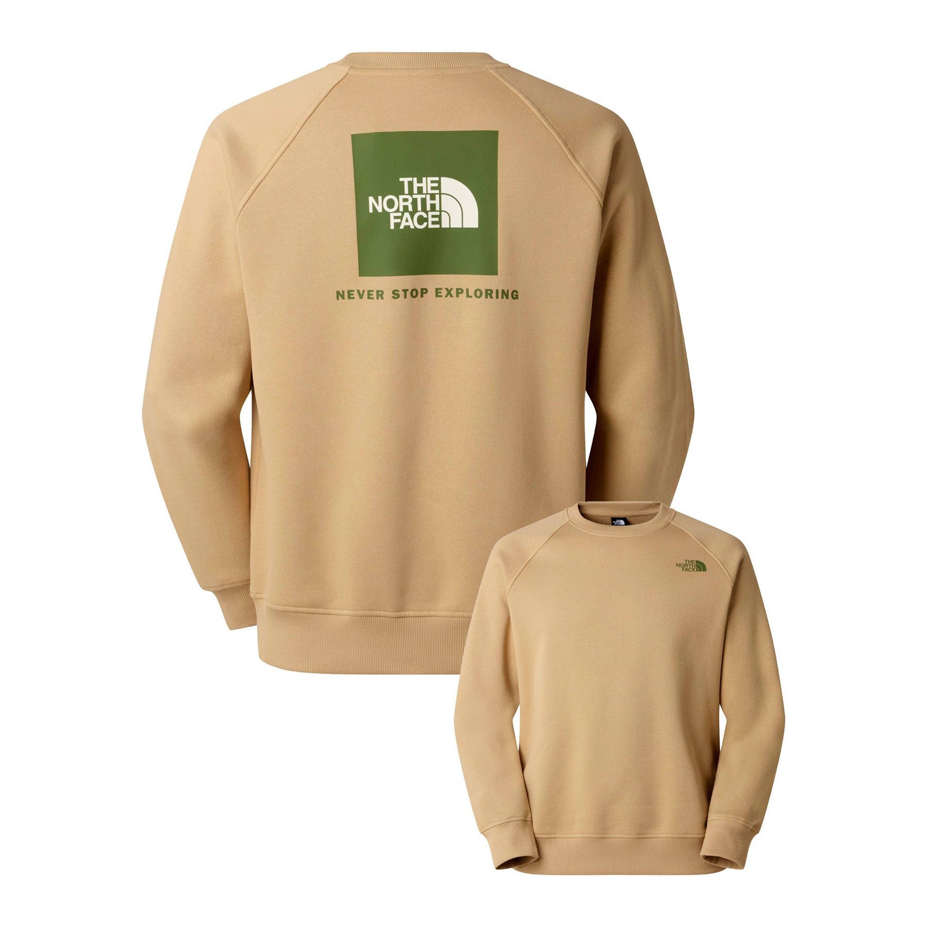 NSE Raglan Box Sweatshirt M, Herr