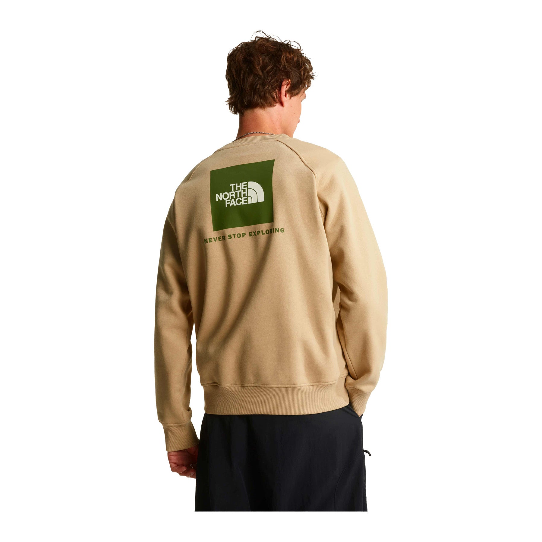 NSE Raglan Box Sweatshirt M, Herr