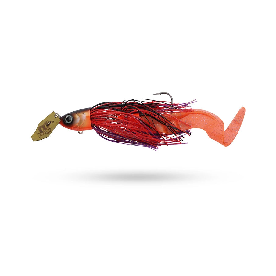 Beast Bladed Jig 25cm 50g, Red tiger