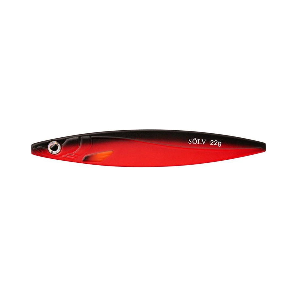 Sölv Skärr 10cm 18g, MATTE RED