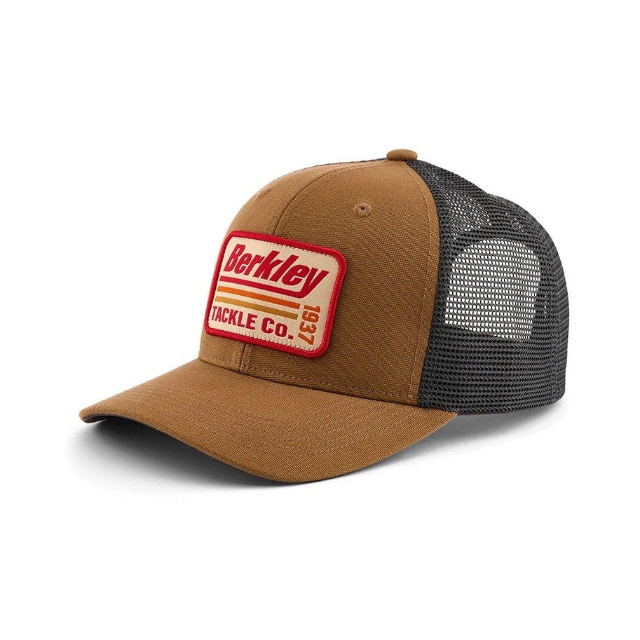 Striper Trucker Cap, Brown