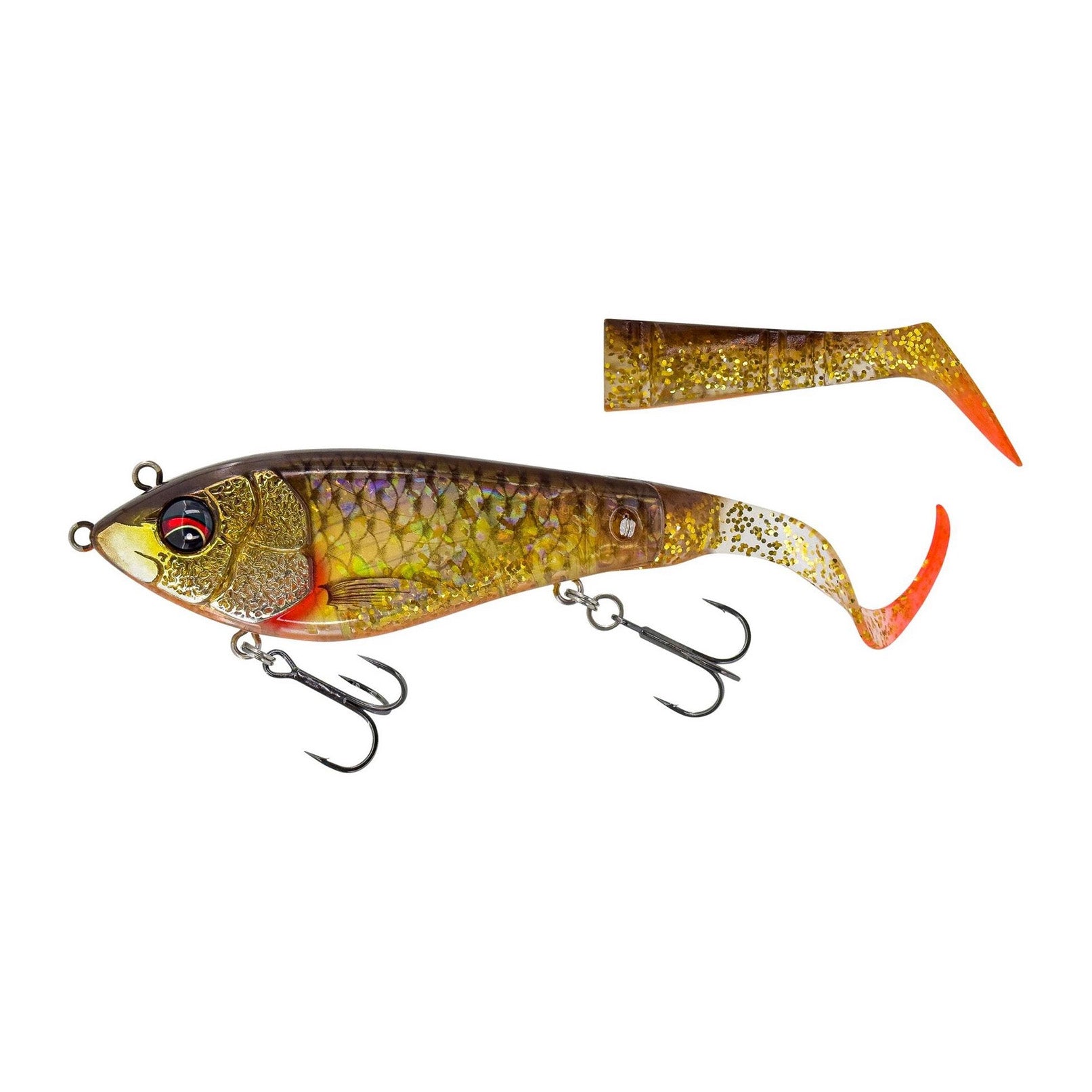 Deviator Tail 16,5cm 48g SS, Dirty roach