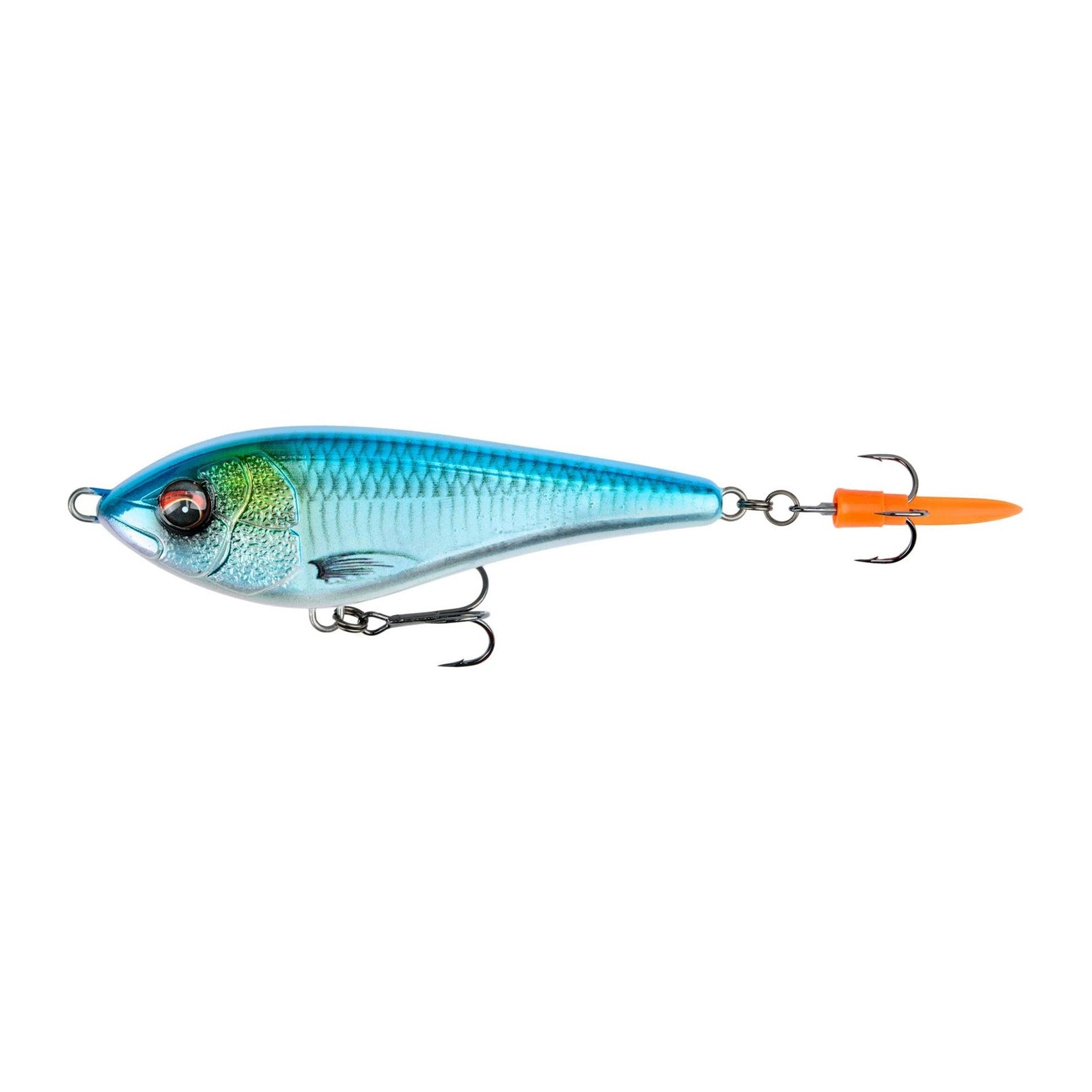 Deviator Swim 10.5cm 35g Slow Sink, Blue chrome