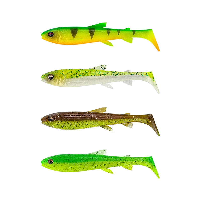 3D Whitefish Shad 9cm Mix 4pcs