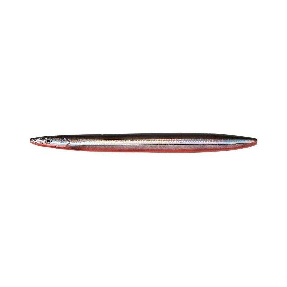 3D Line Thru Sandeel 12,5cm 19g, Black & red