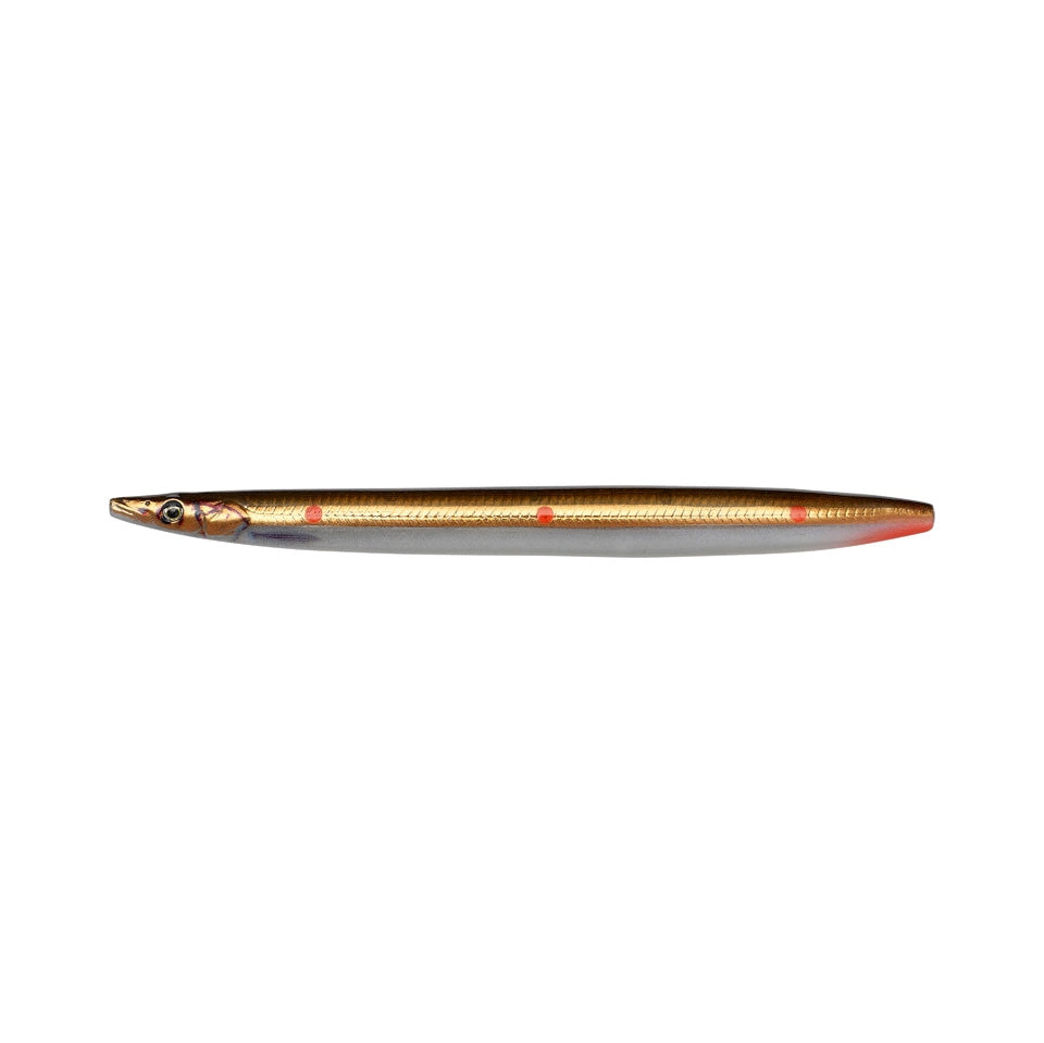 3D Line Thru Sandeel 12,5cm 19g, Brown Copper