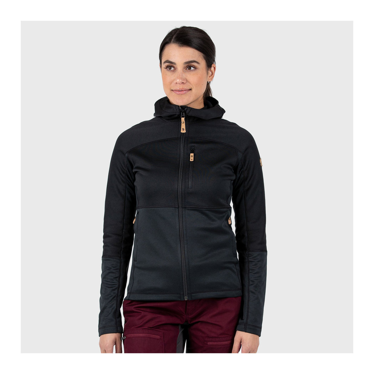 Abisko Trail Fleece W, Fossil Suede Brown