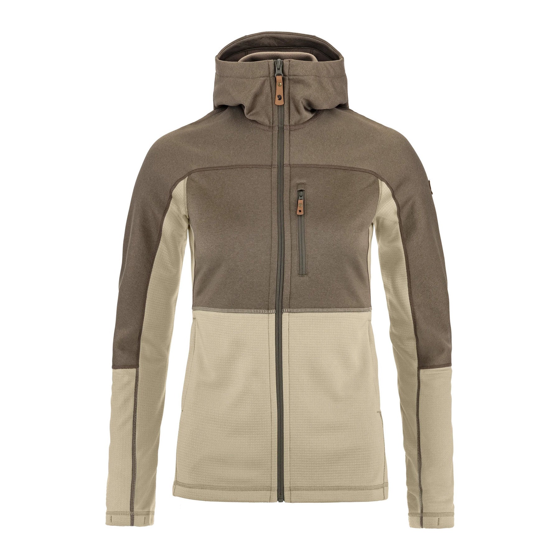Abisko Trail Fleece W, Fossil Suede Brown