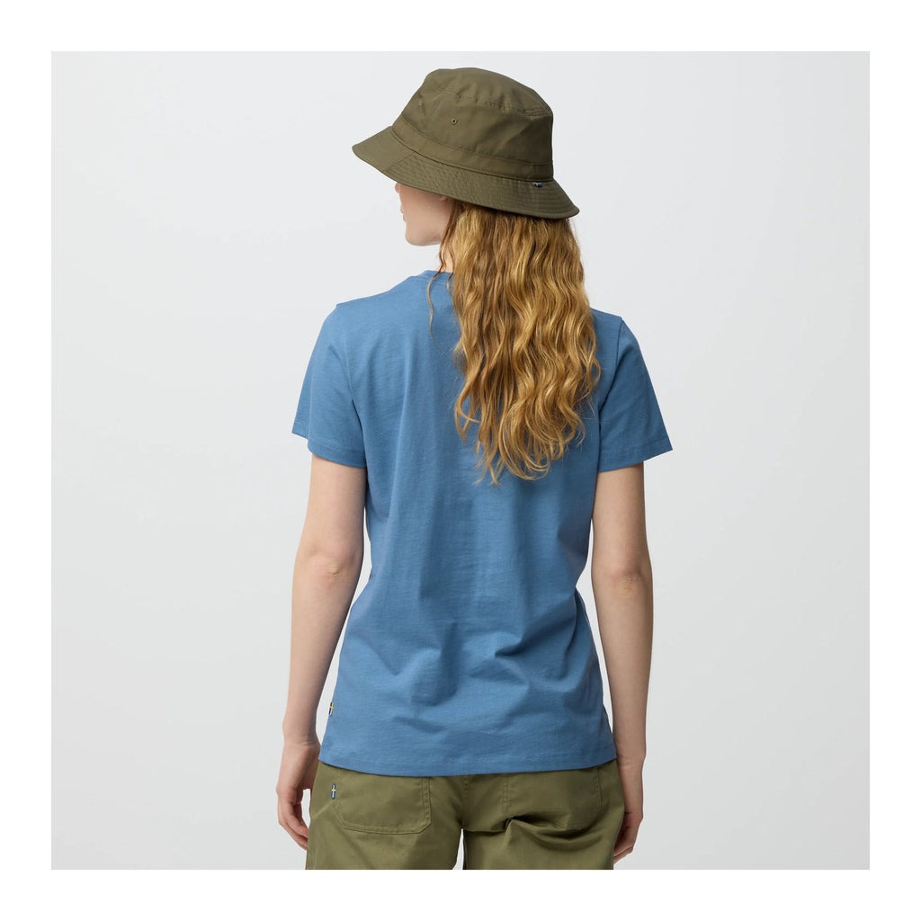 Fjällblomster Fox T-shirt W, Dawn blue