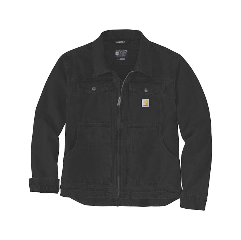 Men's Duck Relaxed Fit Jacket, Black