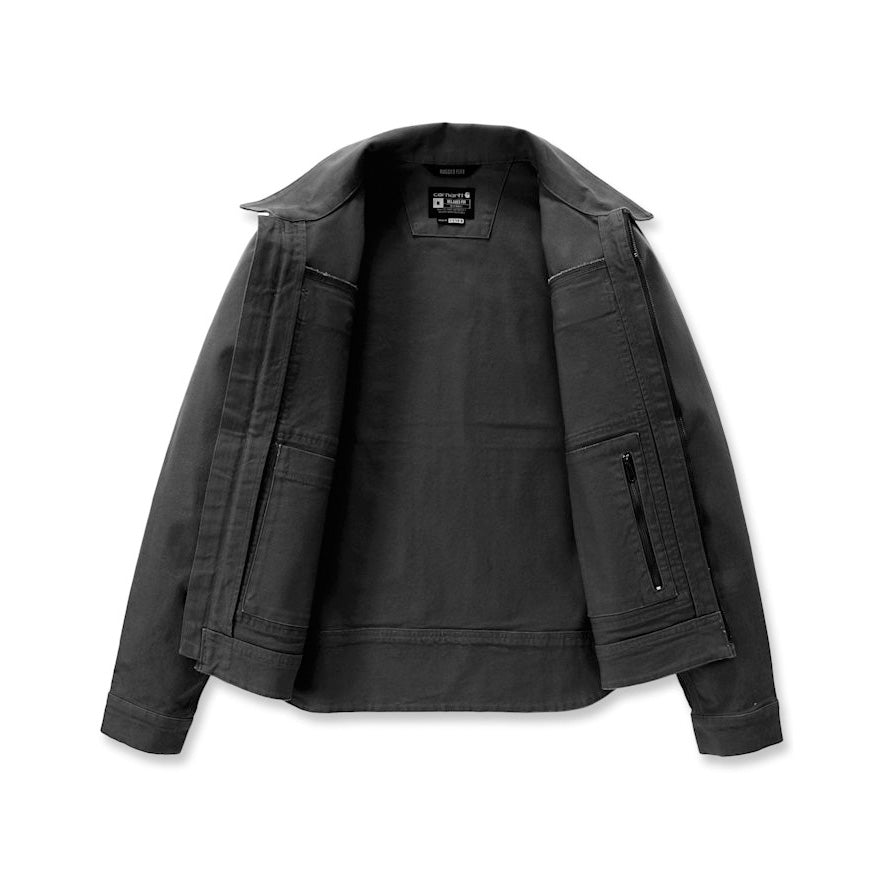 Men's Duck Relaxed Fit Jacket, Black
