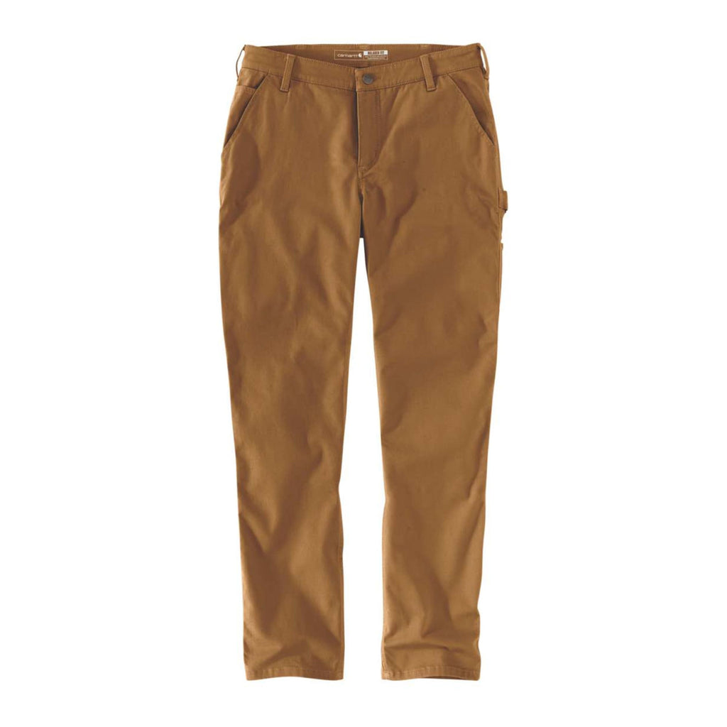 W's Relaxed Fit Canvas Work Pant, Carhartt brown