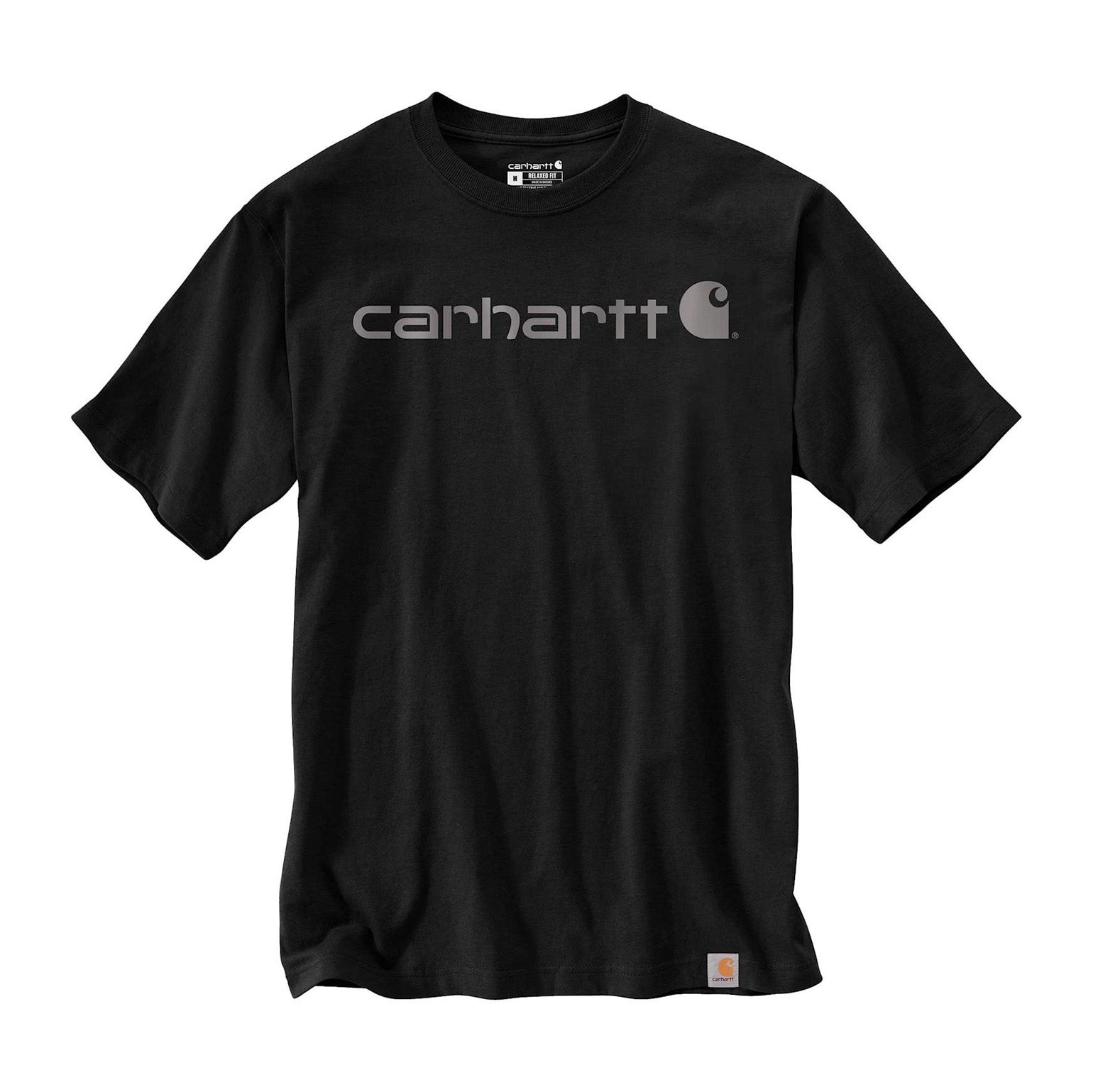 Dearborn Relaxed Logo T-Shirt, Black grey