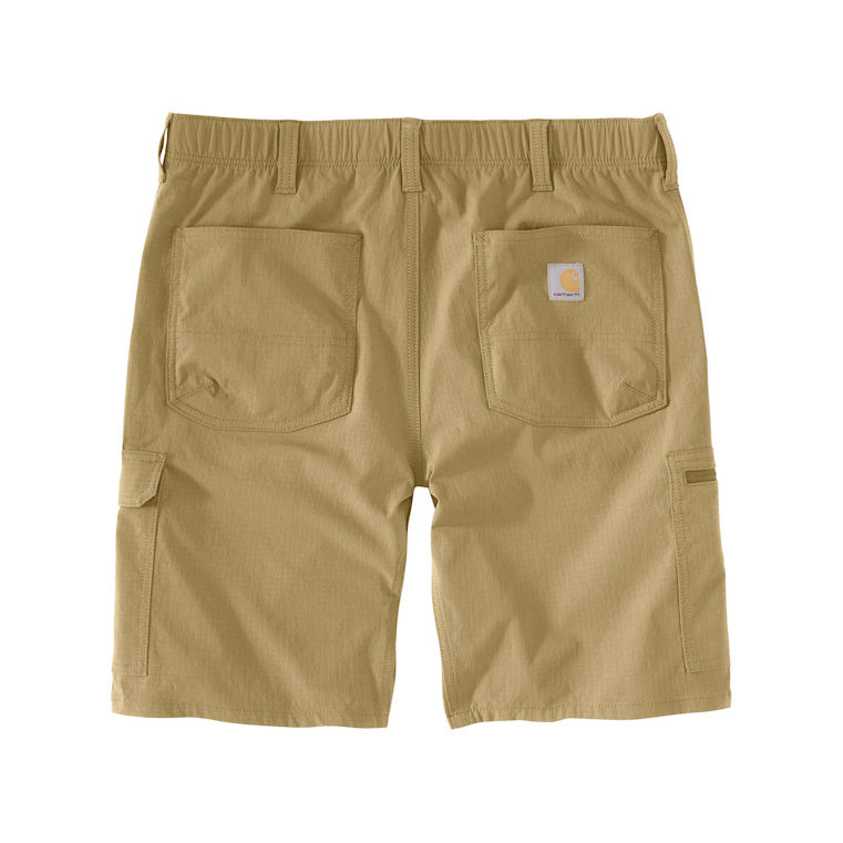 Relaxed 10" Carhartt Force Ripstop Cargo Short, Sandstone
