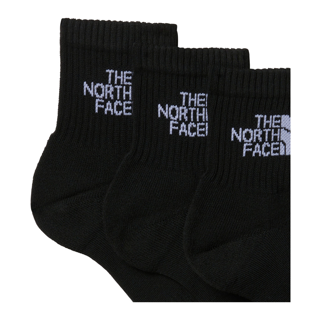 Multi Sport Cush Quarter Sock 3p, Tnf black