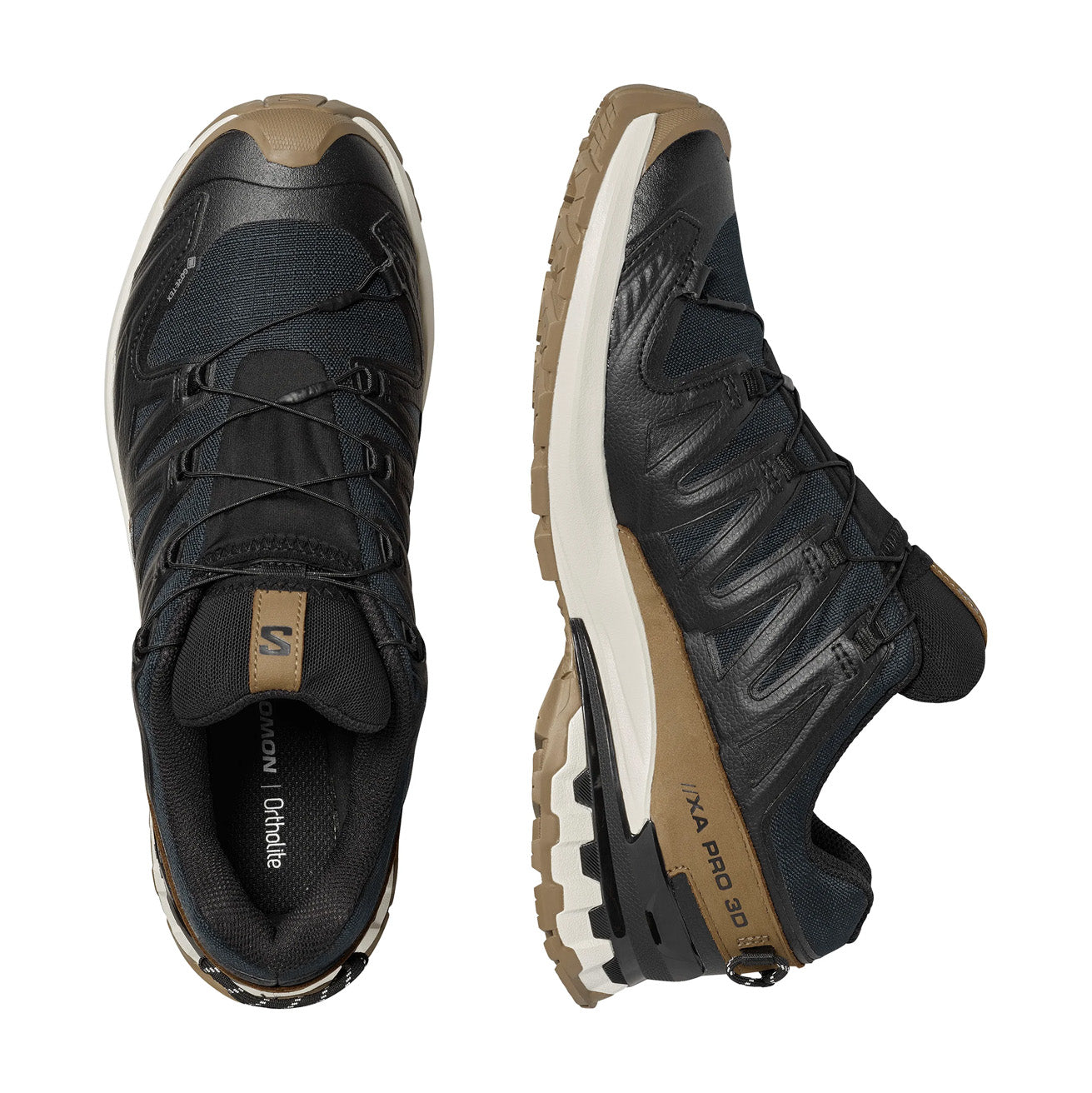 XA PRO 3D V9 GORE-TEX LIFELONG, Black Coyote Brown