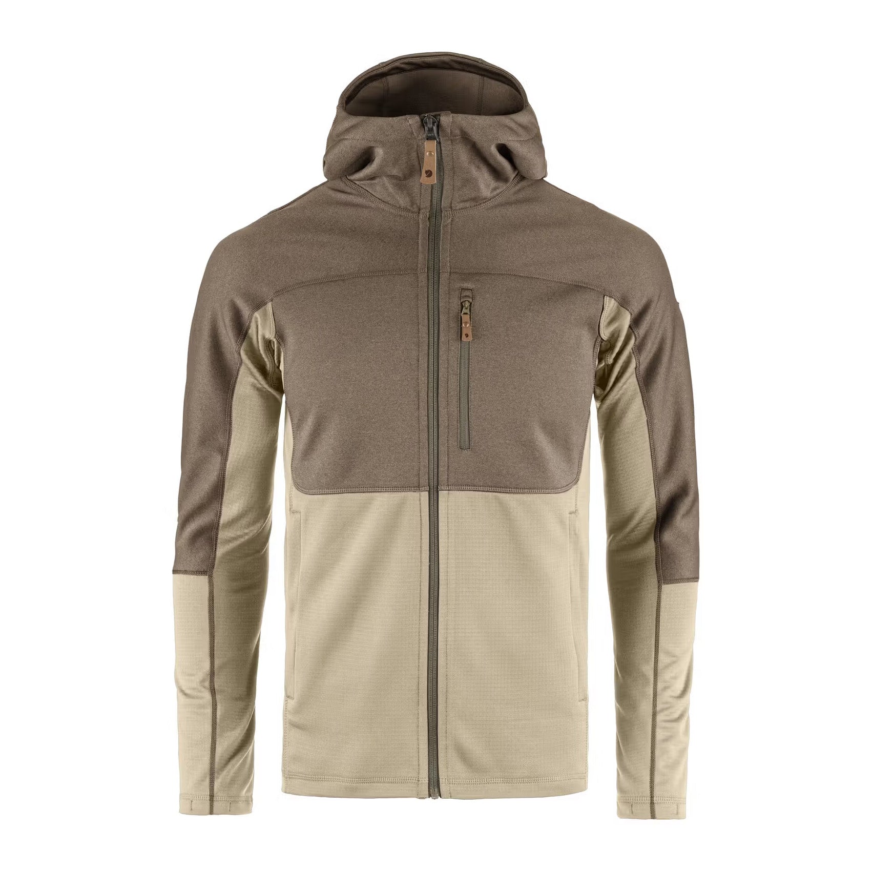 Abisko Trail Fleece M, Fossil Suede Brown