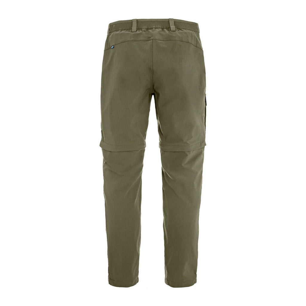 Abisko Hybrid Trail Trs Zip-off M, Laurel green