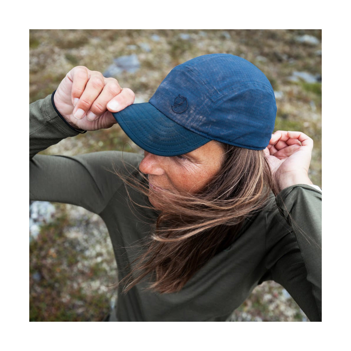 Abisko Trekking Cap, Fossil