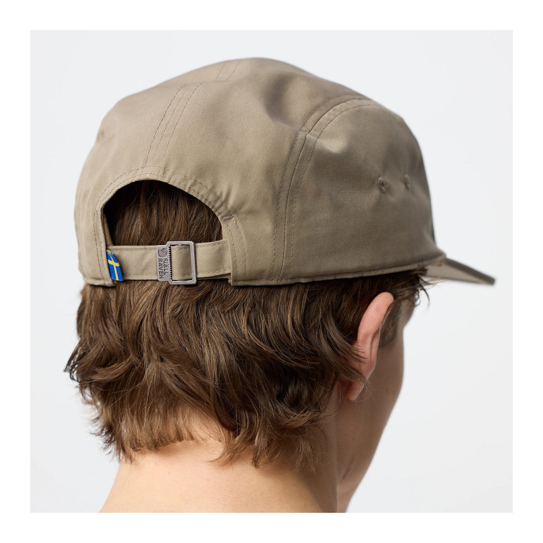 Fjällräven Flat Brim Cap, Suede brown