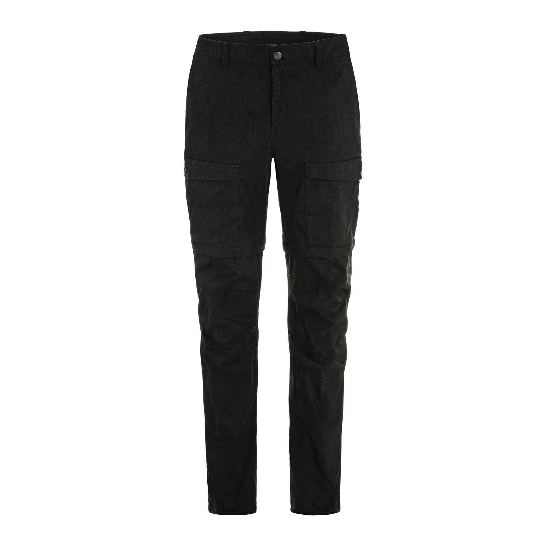 Abisko Hybrid Trail Trs Zip-off W, Black