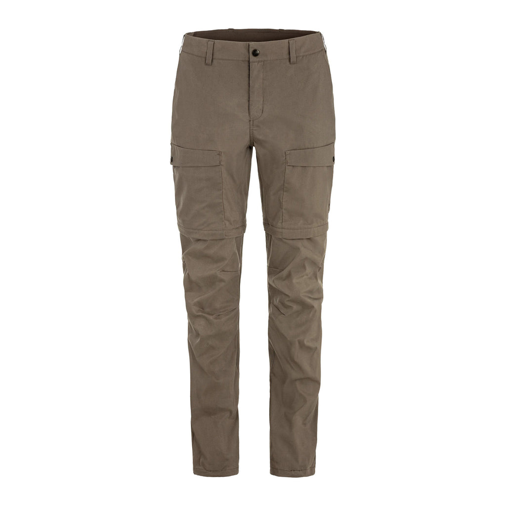 Abisko Hybrid Trail Trs Zip-off W, Suede brown