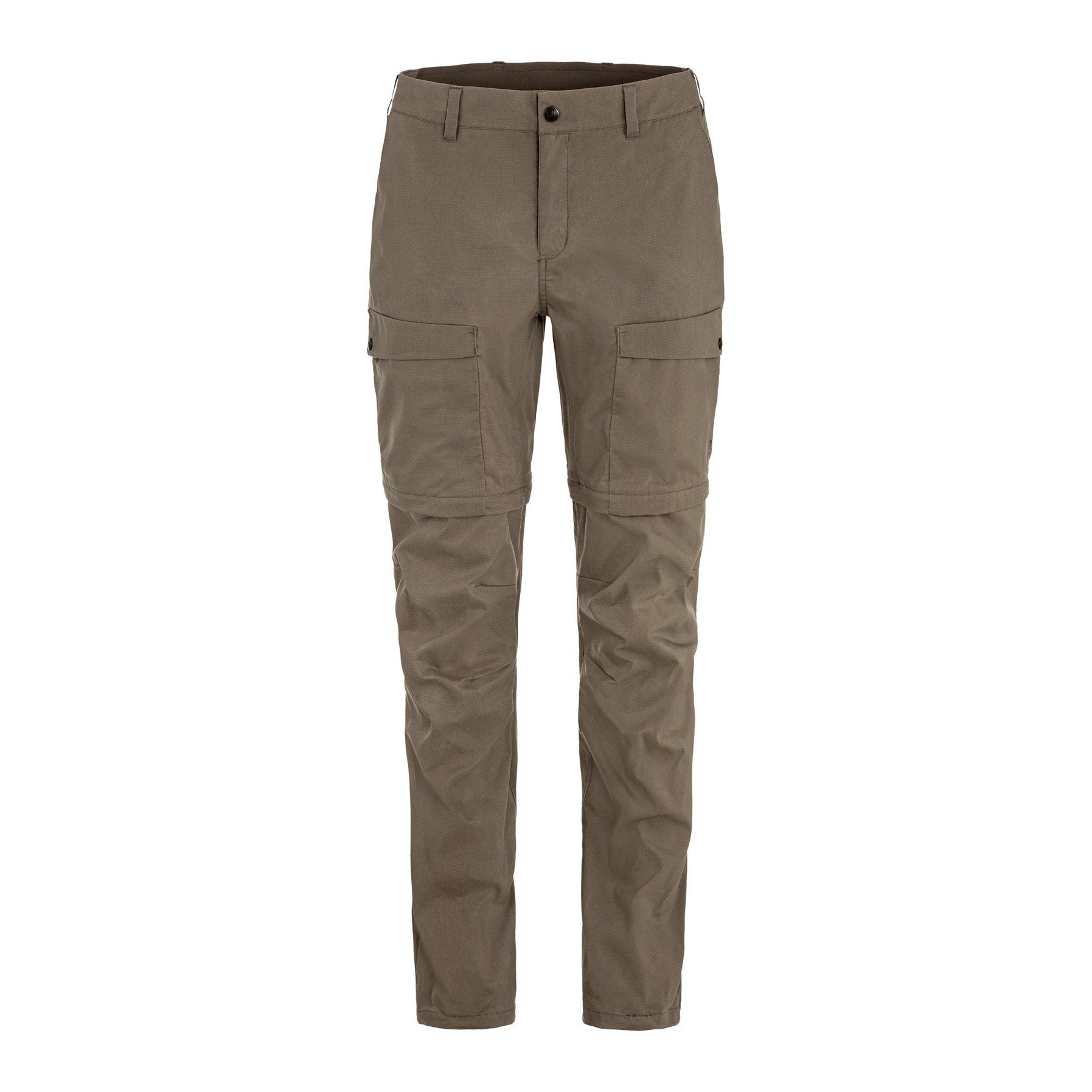 Abisko Hybrid Trail Trs Zip-off W, Suede brown