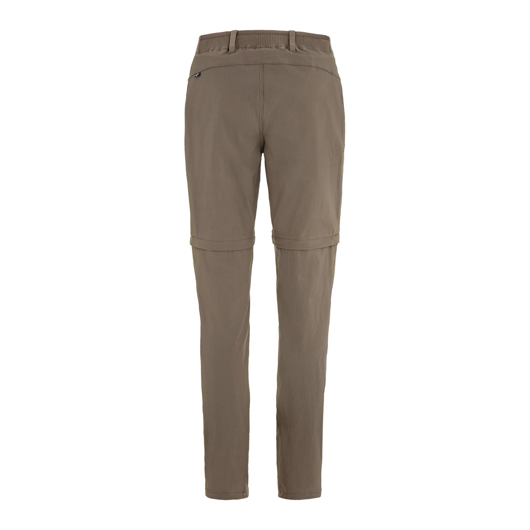 Abisko Hybrid Trail Trs Zip-off W, Suede brown