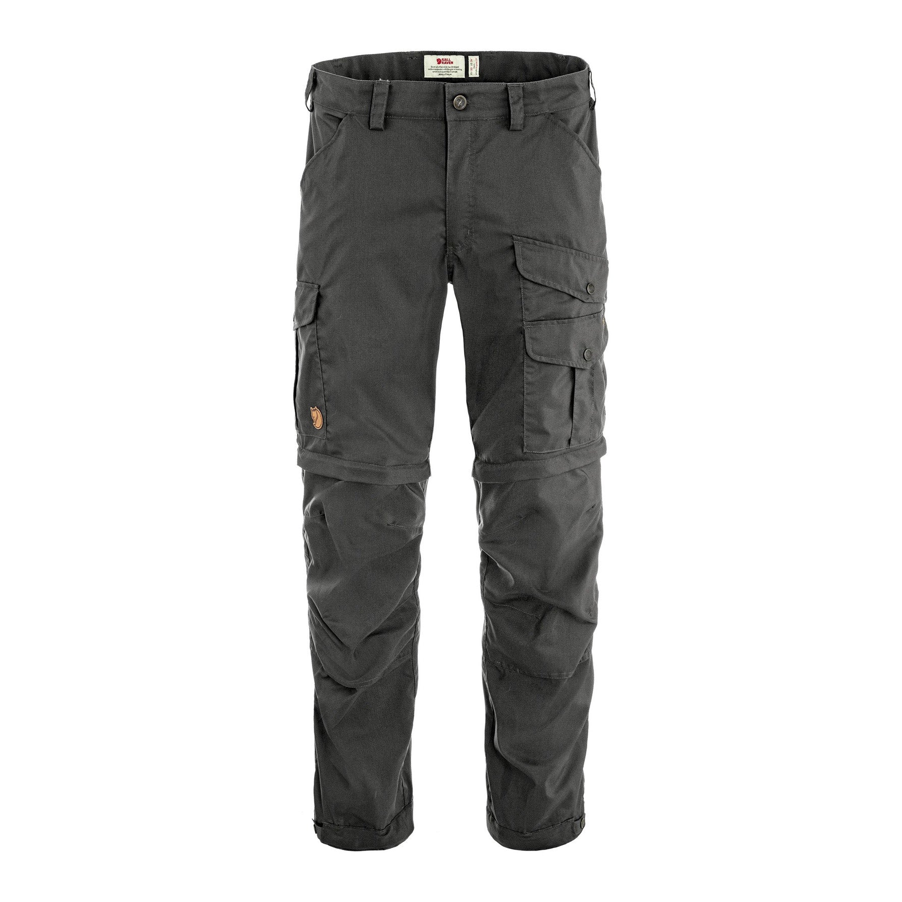 Vidda Pro Lite Zip-off Trs M, Dark grey