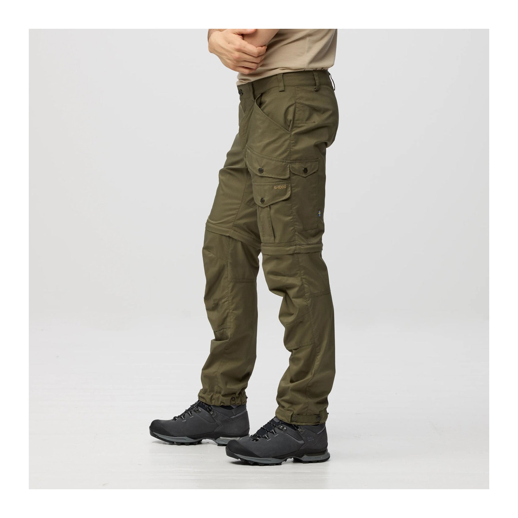 Vidda Pro Lite Zip-off Trs M, Fossil