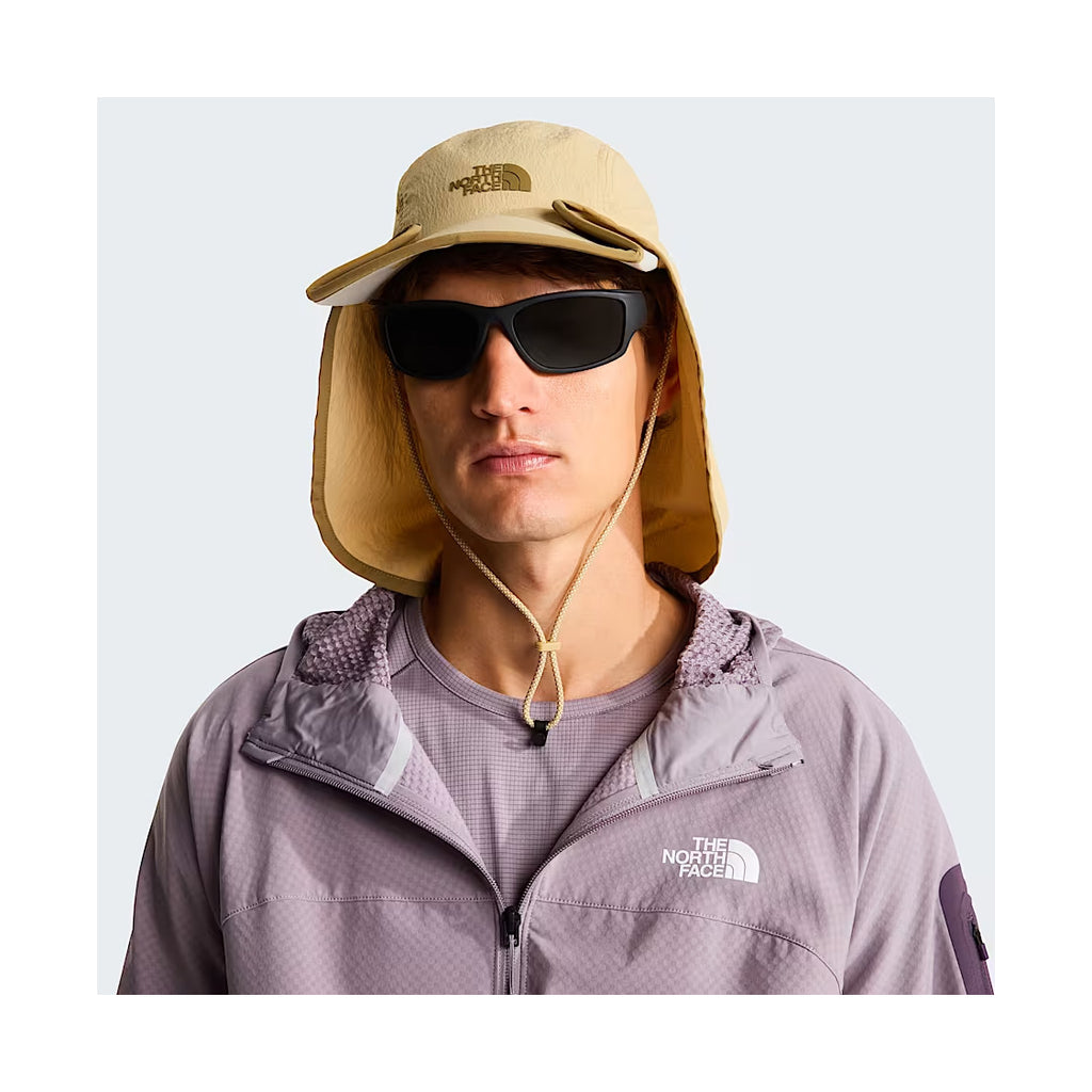 Hat Class V Convertible Sunshield, Khaki stone