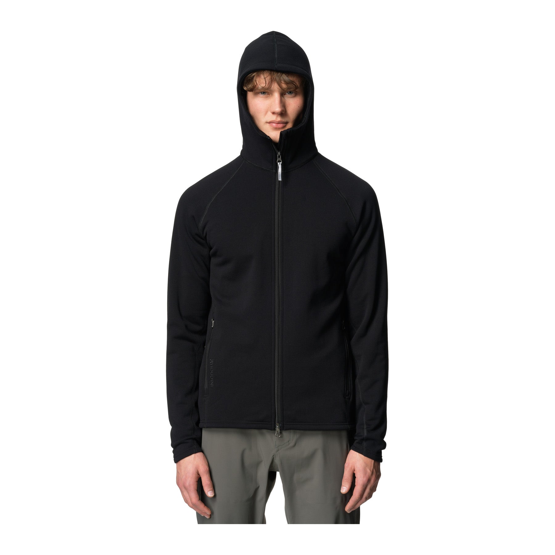 M's Power Up Houdi, True black