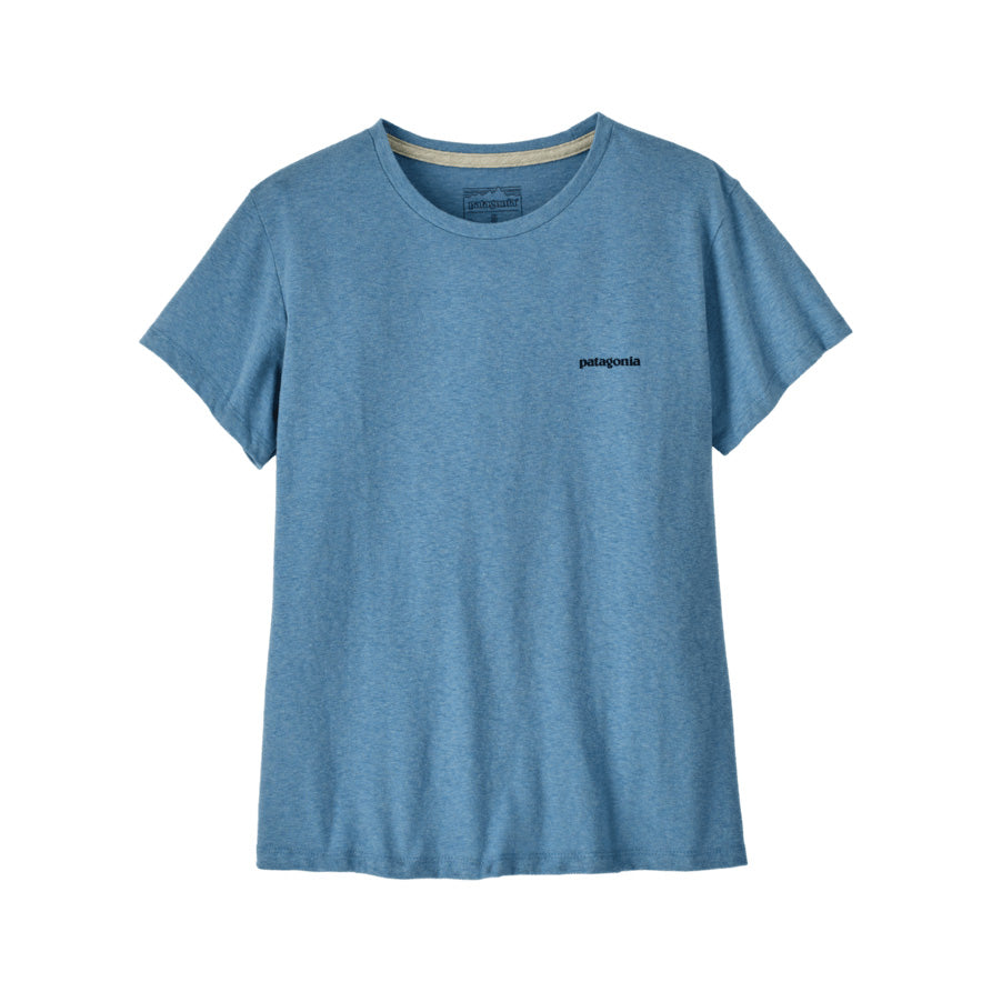 P-6 Logo Responsibili-Tee W, Shore Blue