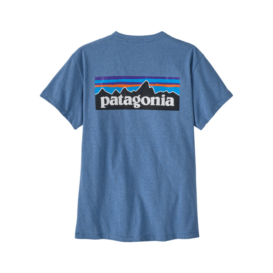 P-6 Logo Responsibili-Tee W, Shore Blue