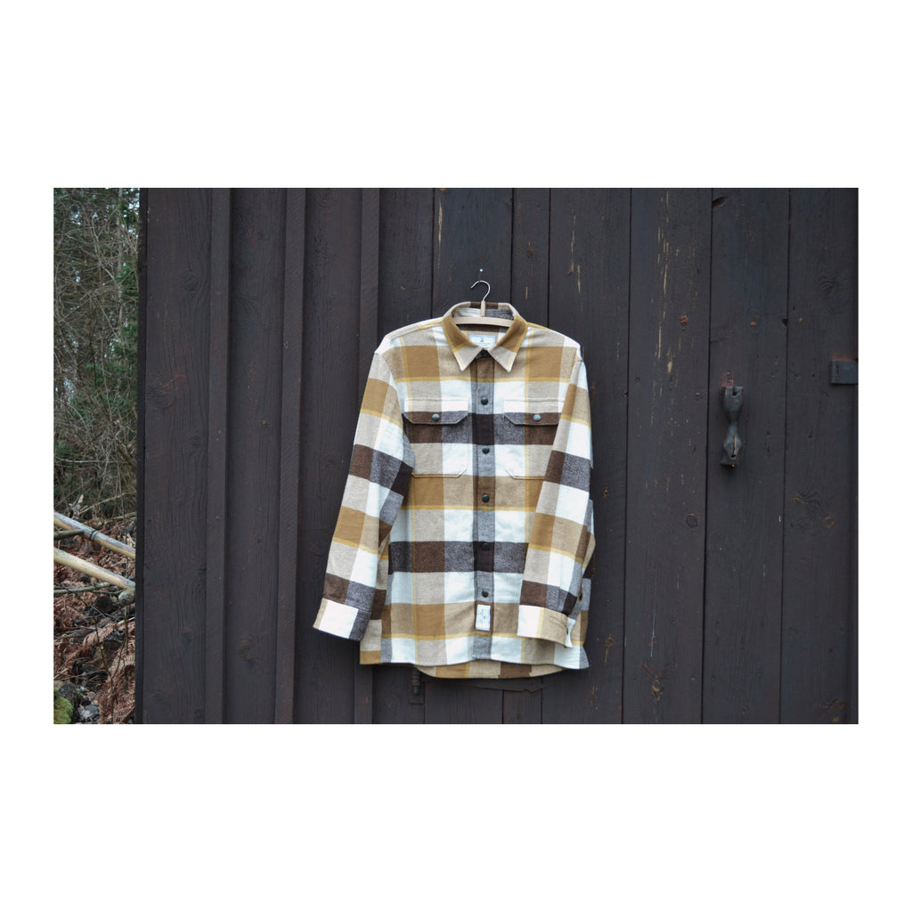 Flanellskjorta, Brun