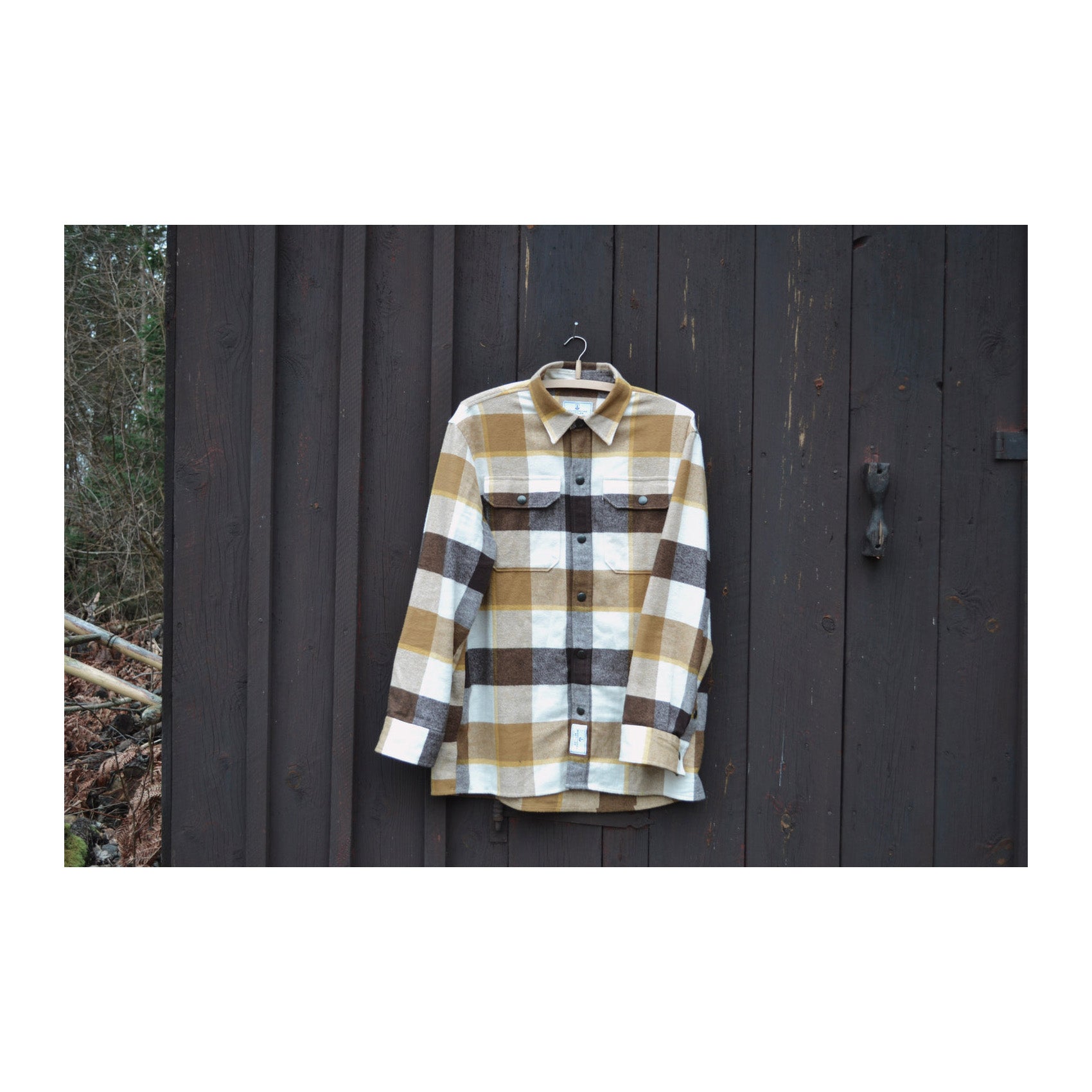 Flanellskjorta, Brun