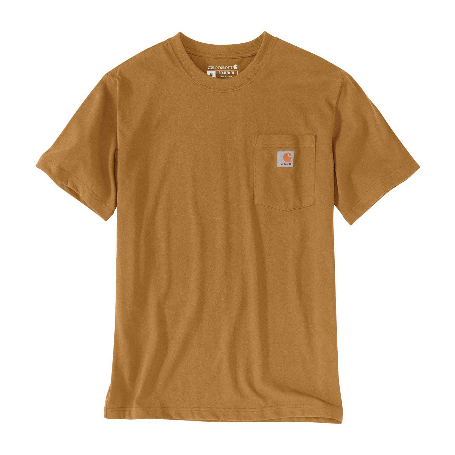 K87 Pocket S/S T-Shirt M, Carhartt brown