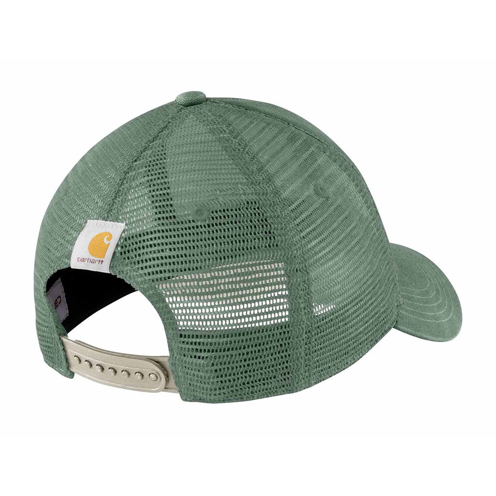 Canvas Mesh-Back Logo Graphic Cap-2