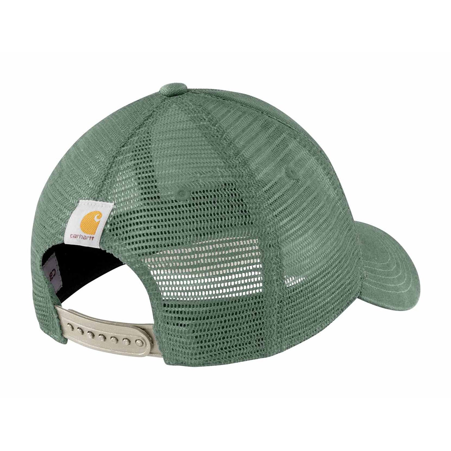 Canvas Mesh-Back Logo Graphic Cap-2