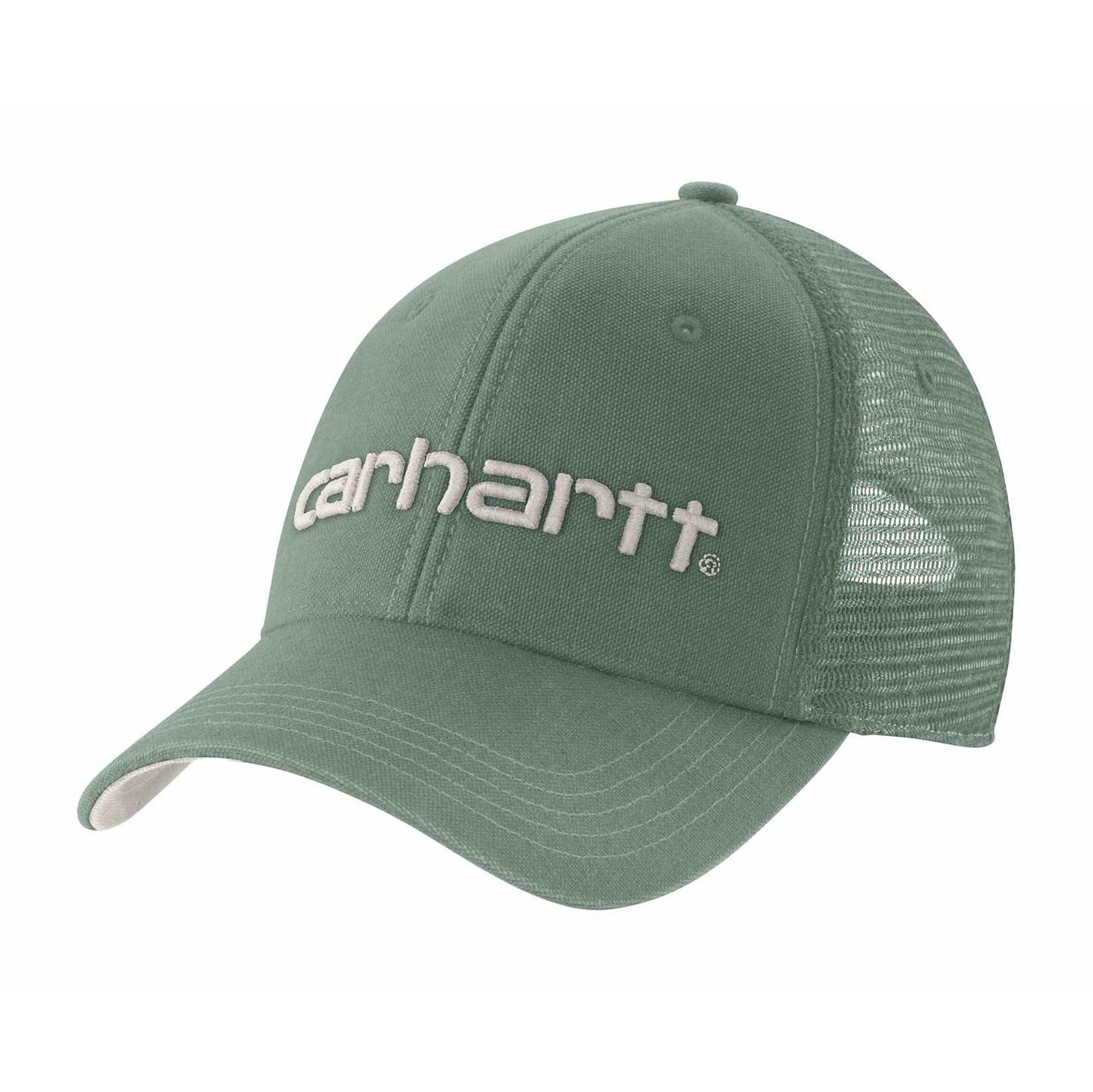 Canvas Mesh-Back Logo Graphic Cap-1