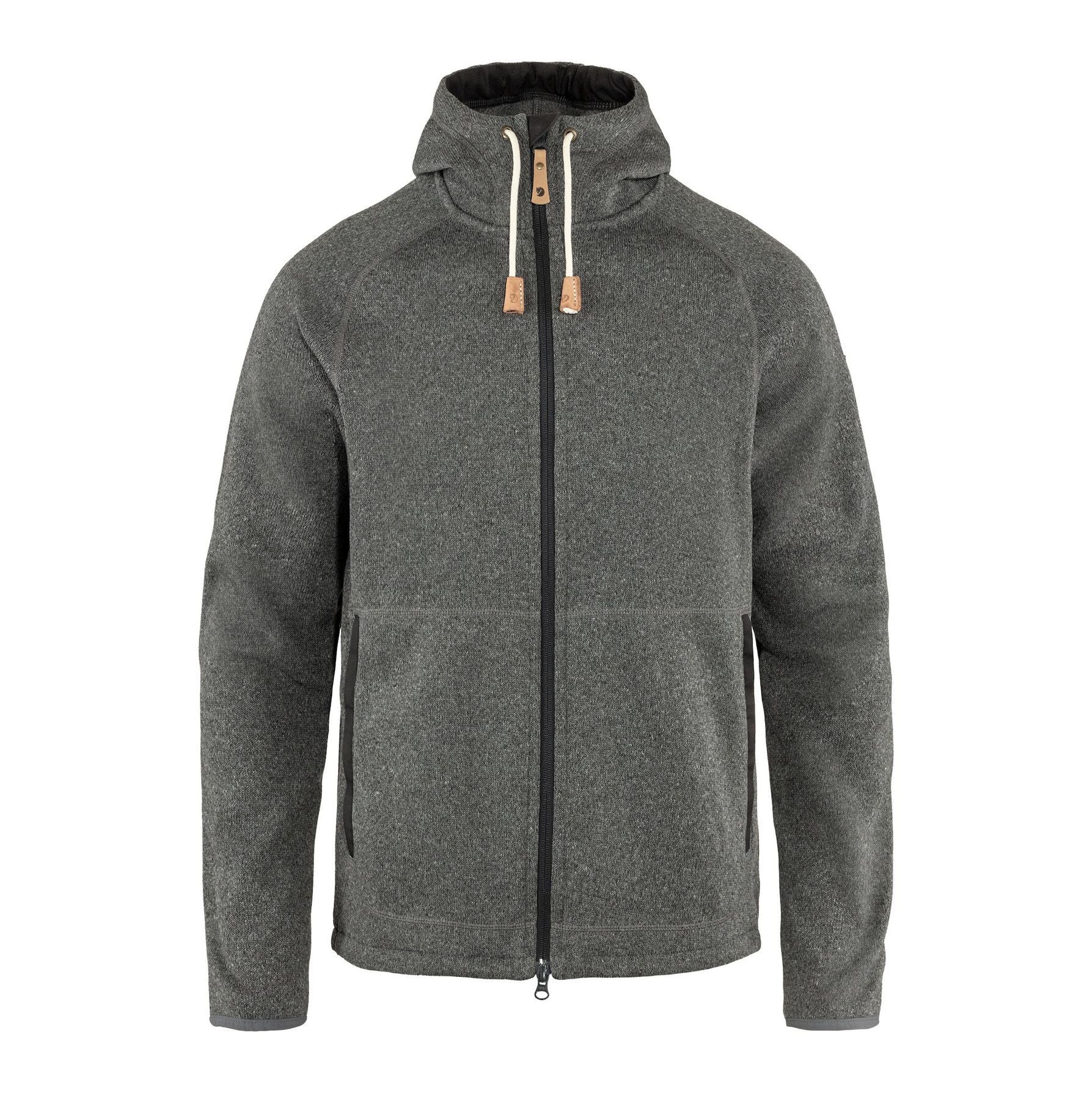 Övik Fleece Hoodie M, Dark grey