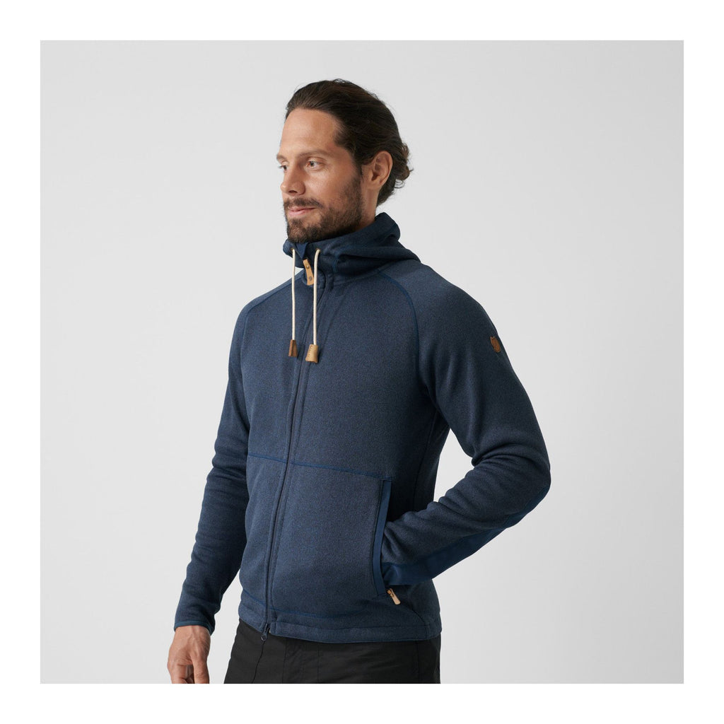 Övik Fleece Hoodie M, Dark grey