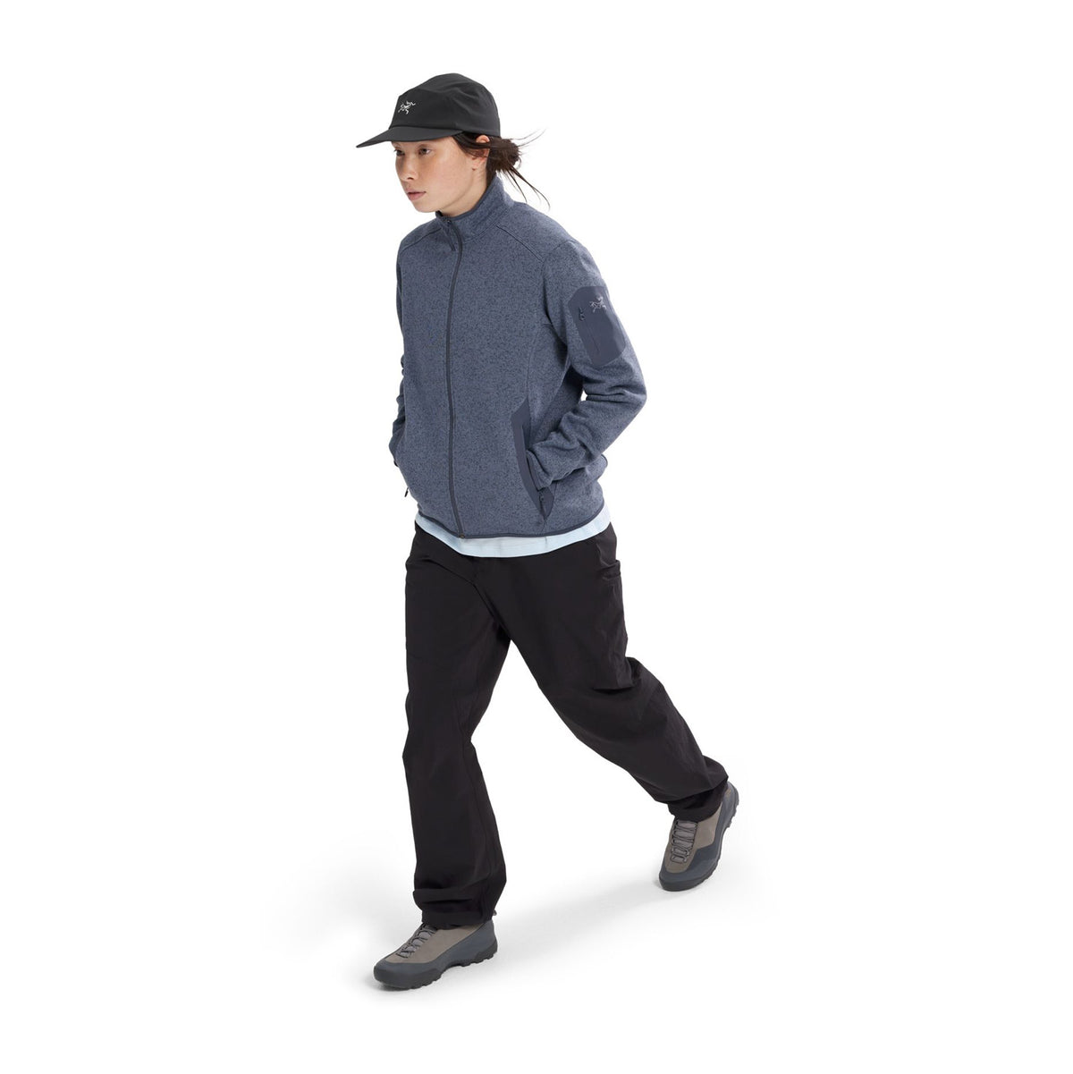 Covert Cardigan W, Dark Stratus Heather