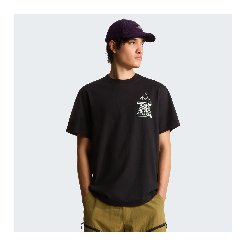 Men's Mountain Play Relaxed Graphic T-Shirt, Tnf black